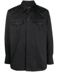 Lemaire Pointed Collar Cotton Shirt