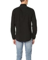 Paul Smith Ps By Long Sleeve Tailored Fit Denim Shirt