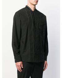 Lanvin Ribbed Neck Stitched Shirt