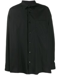 Ami Paris Side Slits Oversized Shirt