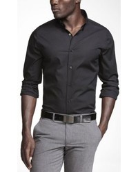 Express Slim Fit Button Down Collar 1mx Shirt