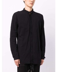 Boris Bidjan Saberi Stand Up Collar Cotton Shirt