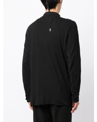 Boris Bidjan Saberi Stand Up Collar Cotton Shirt