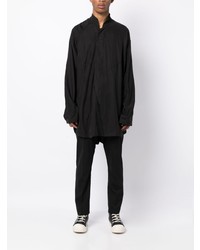 Julius Stand Up Collar Long Sleeve Shirt