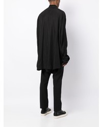 Julius Stand Up Collar Long Sleeve Shirt