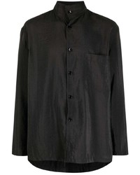 Lemaire Stand Up Collar Long Sleeve Shirt