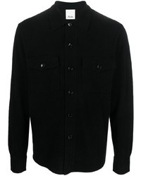 Allude Straight Point Colar Long Sleeve Shirt