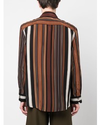 Etro Vertical Stripe Long Sleeve Shirt