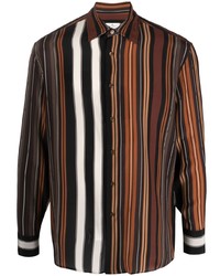 Etro Vertical Stripe Long Sleeve Shirt
