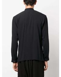 Atu Body Couture X Tessitura Band Collar Long Sleeve Shirt