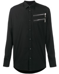DSQUARED2 Zip Detail Button Up Shirt