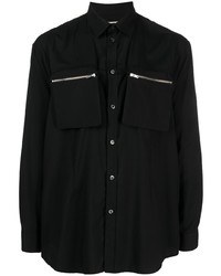 Undercover Zip Pocket Long Sleeve Shirt