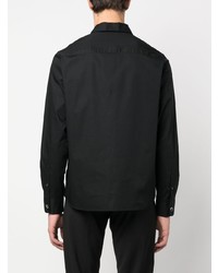 Emporio Armani Zipped Long Sleeve Shirt