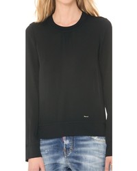 DSquared 2 Sporty Couture Long Sleeve Top