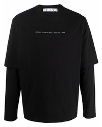 Off-White Arrows Logo Print Layered T Shirt