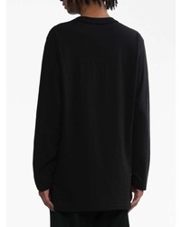 Yohji Yamamoto Asymmetric Brim Cotton T Shirt