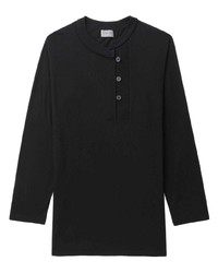 Yohji Yamamoto Asymmetric Brim Cotton T Shirt