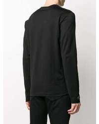 Dolce & Gabbana Beaded Motif Long Sleeved T Shirt