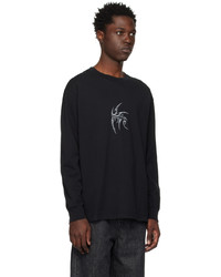 Han Kjobenhavn Black Artwork Long Sleeve T Shirt