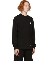 Off-White Black Caravaggio Arrows Long Sleeve T Shirt