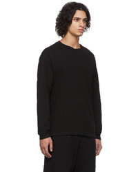 Les Tien Black Classic Long Sleeve T Shirt