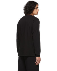 Les Tien Black Classic Long Sleeve T Shirt