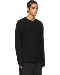 Y-3 Black Cotton T Shirt