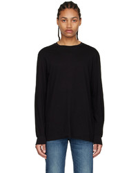 WARDROBE.NYC Black Cotton T Shirt