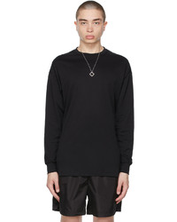 WARDROBE.NYC Black Jersey Long Sleeve T Shirt