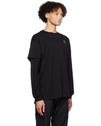 ACRONYM Black Layered Long Sleeve T Shirt