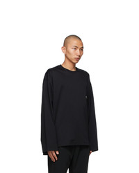 Wooyoungmi Black Long Sleeve T Shirt