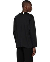 N. Hoolywood Black Long Sleeve T Shirt