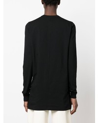 Rick Owens Black Long Sleeve Top