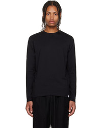 Norse Projects Black Niels Standard Long Sleeve T Shirt