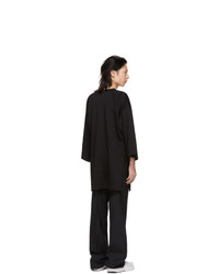 SASQUATCHfabrix. Black Oriental Three Quarter Sleeve T Shirt