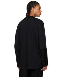 Undercover Black Patch Long Sleeve T Shirt
