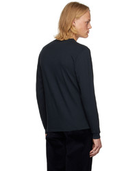 Noah Black Pocket Long Sleeve T Shirt