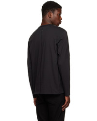 rag & bone Black Principle Base T Shirt