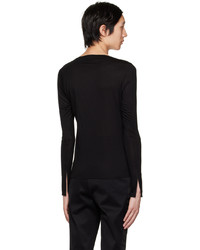 ARTURO OBEGERO Black Querelle Long Sleeve T Shirt