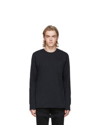 Helmut Lang Black Side T Shirt