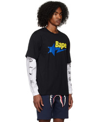 BAPE Black Sta Layered Long Sleeve T Shirt