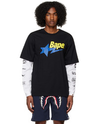 BAPE Black Sta Layered Long Sleeve T Shirt