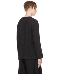 Song For The Mute Black Viscose Sweatshirt
