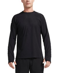 Brady Breathe Easy Mesh Long Sleeve T Shirt In Carbon At Nordstrom