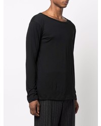 Ann Demeulemeester Crew Neck Fitted Top