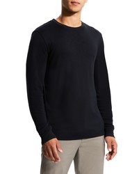 Theory Essential Anemone Long Sleeve T Shirt In Black At Nordstrom