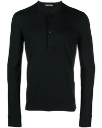 Tom Ford Fine Ribbed Long Sleeve T Shirt