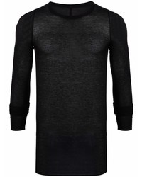 Rick Owens Fitted Long Line T Shirt