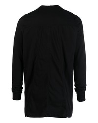 Rick Owens Grid Level Panelled T Shirt