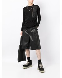 Rick Owens Level Chest Pocket Cotton T Shirt